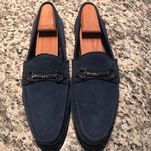 Men’s Gucci Blue Suede Loafers Gucci size 10